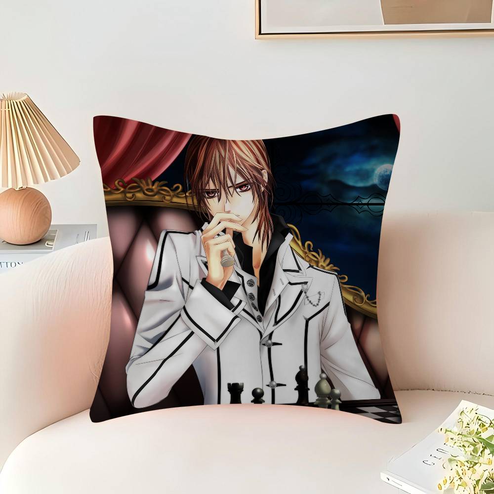 A-Animation V-Vampire Knight Cushion Cover Car Throw Pillow Case For Sofa Car Christmas Gift 40x40cm 45x45cm