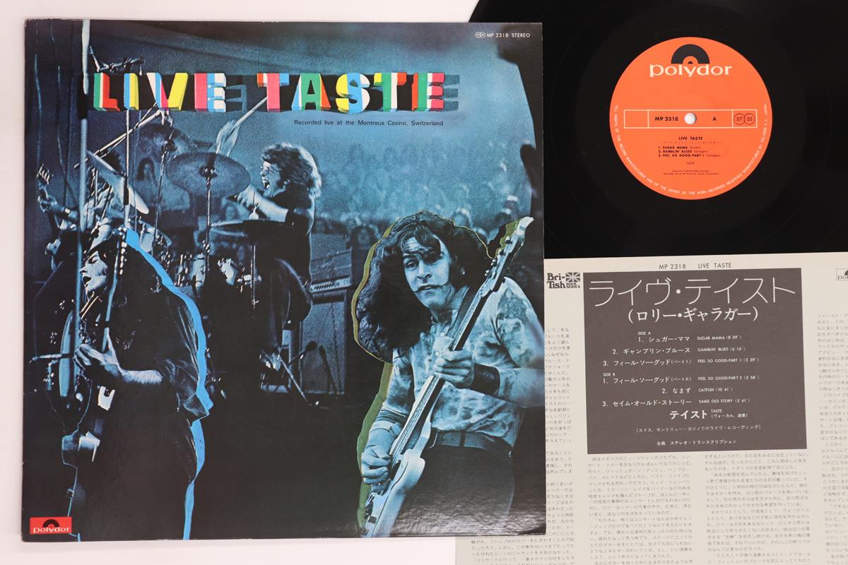 

LP Record TASTE - Live Taste MP2318 POLYDOR 1973 Japan Rock Used