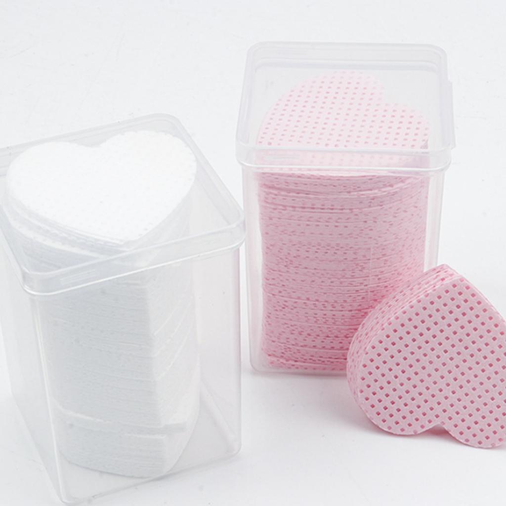 Eyelash Extension Glue Wipes Eyelash Glue Cleaner Non Woven Fabric Glue Wipes for Lash-Extension Glue Nail Polish Bottle