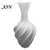 Modern Decorative Vase 3D Printed Spiral Vase, Minimalist Flower Pot for Dry Flowers, Nordic Art Decor Home Shelf, Creative Gift Ideas Structure