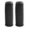 2PCS Rubber Handles Sleeve Round Non-slip Tubes Replacement Wheelbarrow Handles Anti-skid Shock Absorption Handles Sleeve