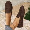 Men's Classic Round Toe Loafers Slip On Casual Dress Shoes with Suede Upper and Flexible Sole for Everyday Wear