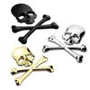 1Pcs Fashion 3D Demon Skull Zinc Alloy Metal Car Sticker for Car Motorcycle Logo Череп Емблема Бейдж Наклейки для стилю автомобіля