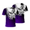 T-shirt Sportiva da Corsa Stampa 3D Fantasia a Strisce Per Uomo Bambini T-shirt 2024 Moda Estiva Traspirante Larga Magliette da Esterno