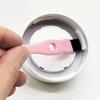Compact Plastic Bristle Brush for Cleaning Humidifiers, Garlic Presses, Mosquito Killer Lamps