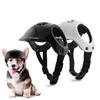Windproof Hard Safety Pet Dog Hat Ear Holes Pet Motorcycle Helmet Hat Sport Doggy Cap  Outdoor