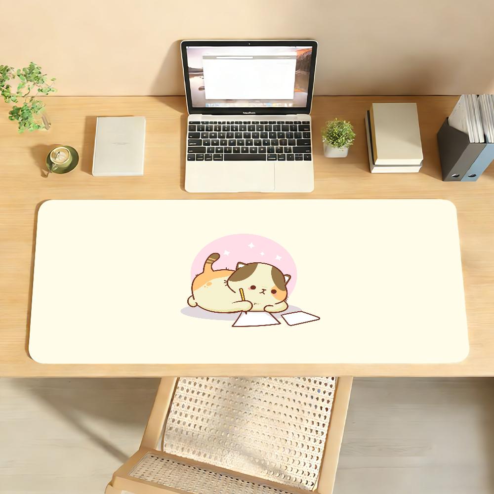 Cute Kawaii cat Mouse Pad Computer Laptop Rubber Nonslip Mouse Mat Mousepad Gamers Decoracion Desk Mat