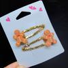 Lovely Christmas Hair Clip Sequined Nonslip Strong Clip Santa/Tree Decors For Christmas Holiday Hair Styling Accessories