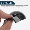 TUCKBOLD Gear Shift Knob Decorator Cover for Ford Mustang Console Interior Trim Sticker Styling Decor Carbon Fiber Black with Adhesive Backing