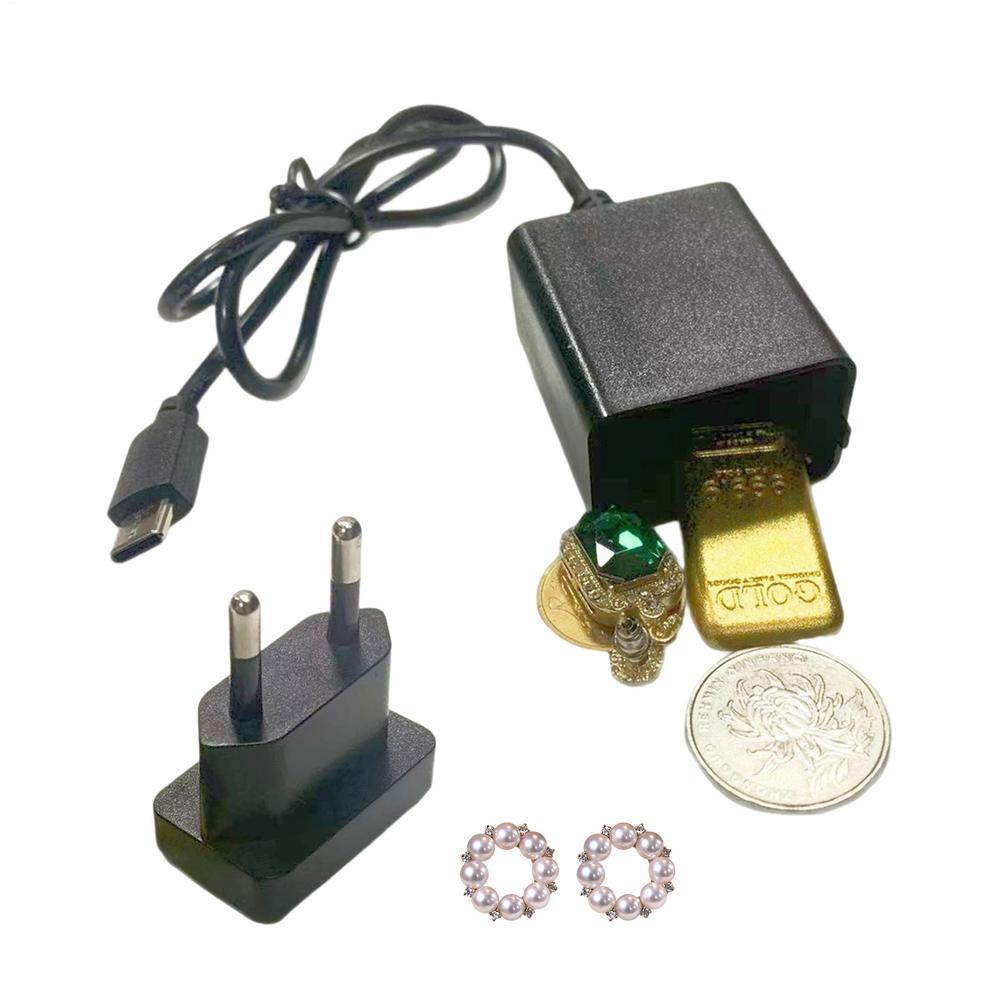 Box For Money Portable Hiding Device Realistic Looking Charger Storage Hiding Places For Jewelry Key Pills Coin Valuables Travel