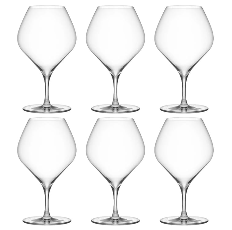 

Soprano 15oz Wine Glasses, Set of 6 [Idaten Tableware - Select] Piccolo Sisters Series Wine Glasses