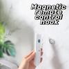 Magnetic Remote Control Holder Wall Mount Adhesive Remote Control Holder Strong Hold TV Remote Holder For Home Office