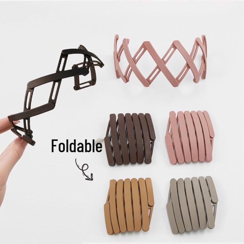 Portable Non-Slip Foldable Headband for Women - 2025 New Design for Travel and Everyday Use