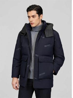 Brand Tag Men's Letter Print Winter Down Jacket Y4L27311