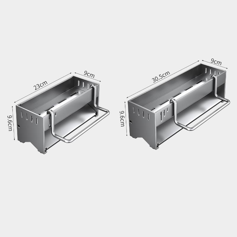 Kitchen Rack Multi-Purpose Storage Rack Rag Drain Rack Household Multi-Functional Scouring Cloth Steel Wire Ball Sponge Storage