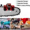 Household Handheld Electric Saw Chain Sharpener Chain Clamp Sharpener Hand Crank Chain Grinder Woodworking Grinding Stone Tool