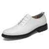 Men Genuine Leather Shoes Fashion Lace-Up Sneakers Real Leather Mens  Italian Designer Flats Luxury Business Shoes