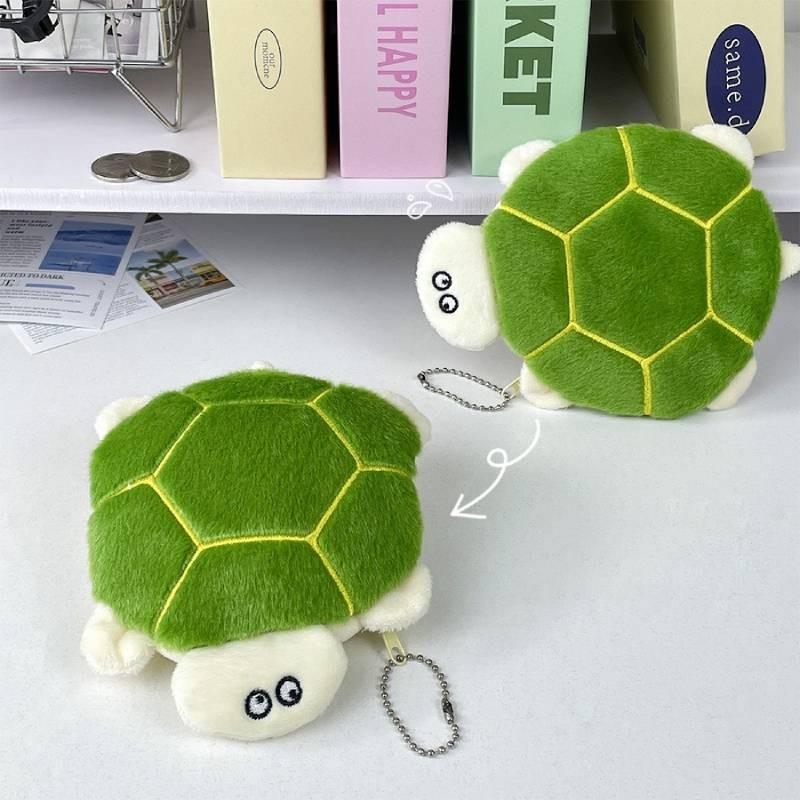 Plush Turtle Bag Purse Gift Coin Miscellaneous Storage Bag Pendant Backpack