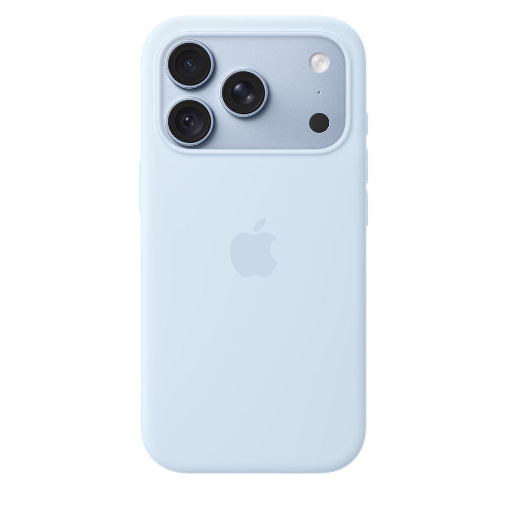 Capa Protetora Traseira Magnética de Silicone Líquido Original para IPhone 18 17 Pro Max Carregamento Sem Fio À Prova de Choque Anti-Arranhão