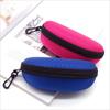 Eyewear Storage Box Men Women with Hook Eye Glasses Box Shell Clam Pouch Hard Case Sunglasses Bag