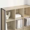 Bookshelf Set of 2 Sonoma 99.5 x 30 x 108 cm Engineered Wood