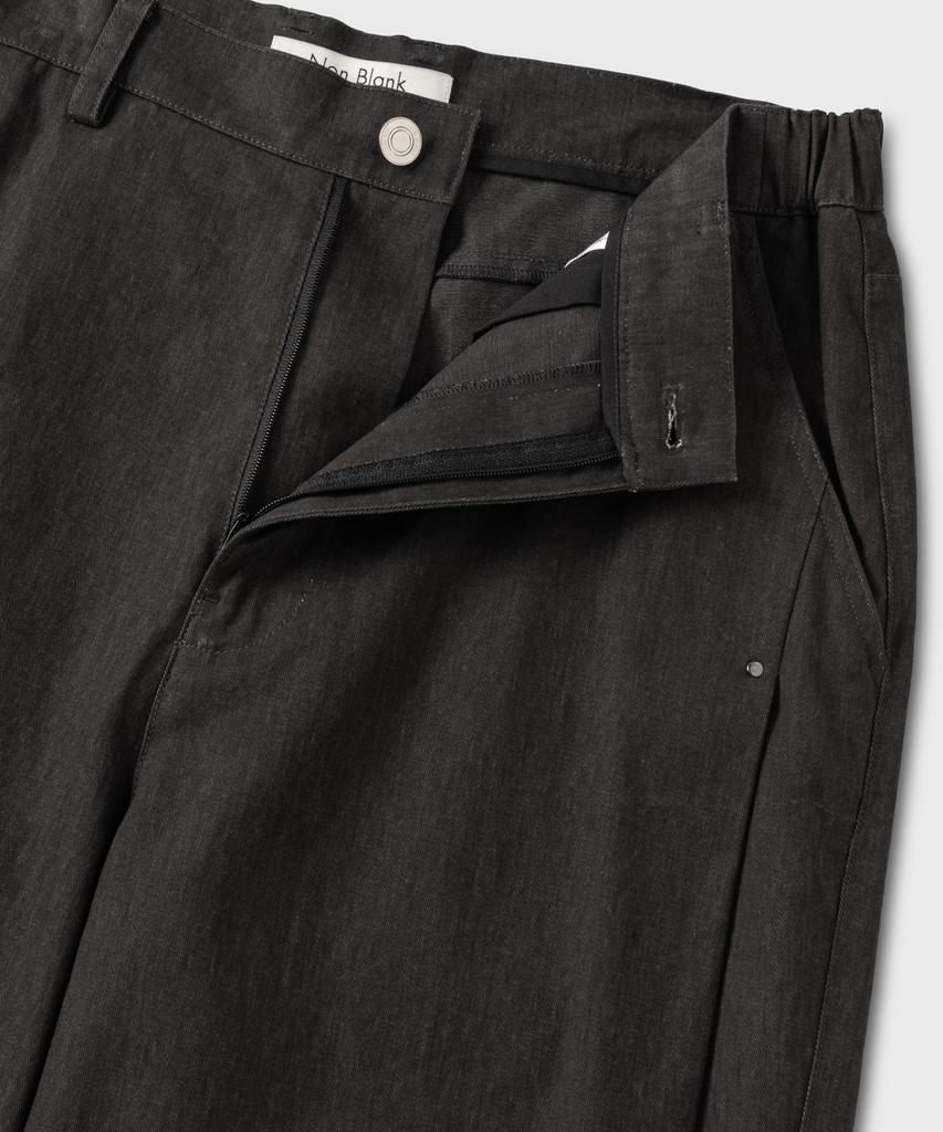 Nonblank Pleated Pants_Dark Grey