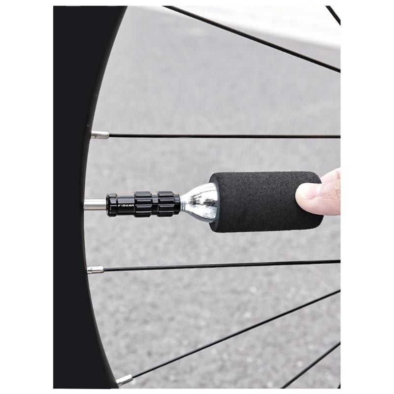 Bicycles CO2 Inflator Head Bikes Inflation Valves Head Knob Inflation Nozzle Bikes Fast Inflation Valves Accessories