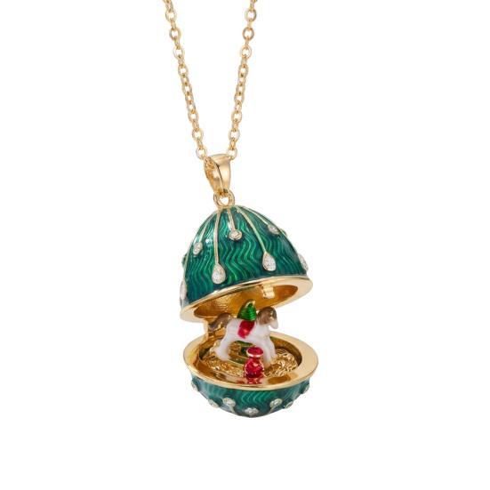 Elegant Retro Style Necklace Copper 2.7 Cm 1 Pc