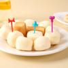 4/5Pcs Obst Gabel Mini Cartoon Kinder Snack Kuchen Dessert Pick Zahnstocher Bento Mittagessen Party Dekoration Halloween