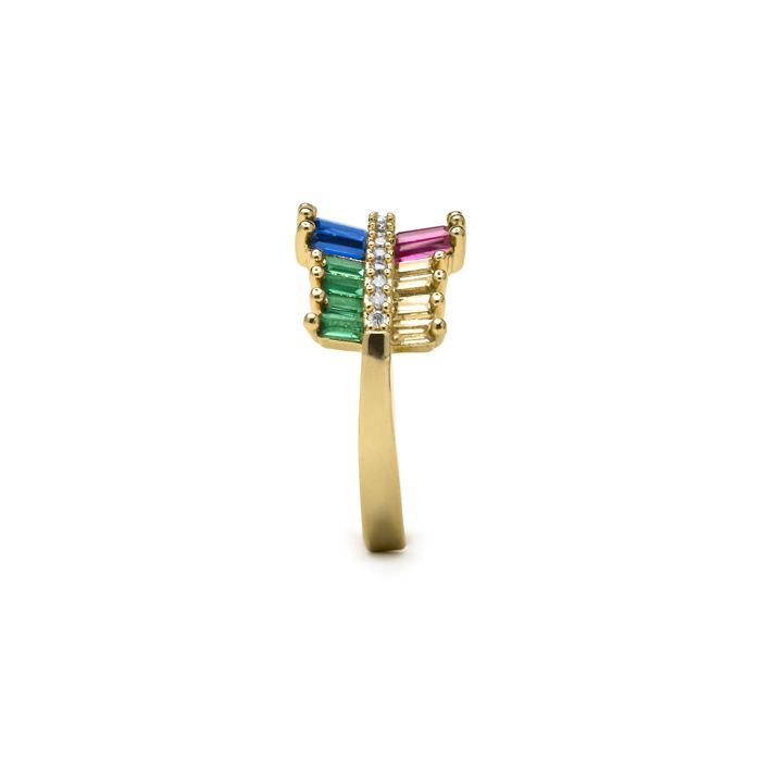 Bague - LUXENTER - Osere - Or jaune 18 carats - Largeur 10,2 mm - Femme