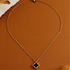 Fashion Four-Leaf Clover Necklace Female Tide Net Red Simple Temperament Personality Hundred Matching Collarbone Chain