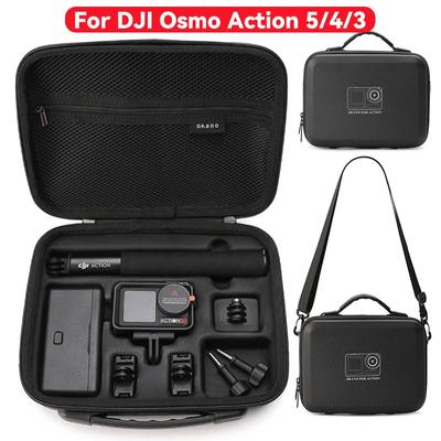 Für DJI Osmo Action 5 Pro 4/3 Aufbewahrungstasche Sportkamera Digitale Schutztasche Osmo Action 5 Pro Tragbare Reise-Absturzsicherung