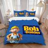 Builder's Adventure Quest Druck 3-teiliges Bettwäsche-Set Bettbezug mit 2 Kissenbezügen Heim-Geburtstagsgeschenk
