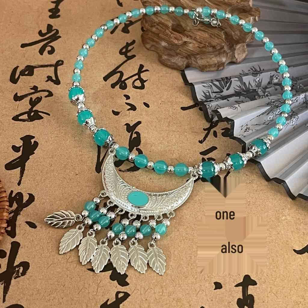 Bohemian Princess Tassel Forehead Pendant - Exotic Ethnic Style Hair Accessory