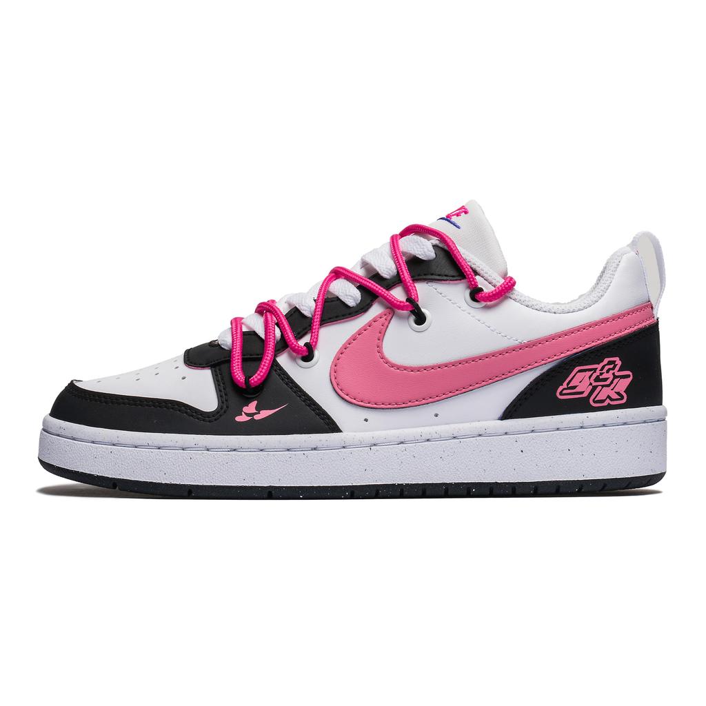 Nike Low top Skateboard Shoes GS Black Pink DV5456-108(Team22-A-BOX)