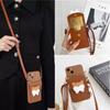 Cartoon Corgi Butt Card Bag Is Suitable for Apple 11/11promax Mobile Phone Case iPhone11 Messenger Rope 11/11.