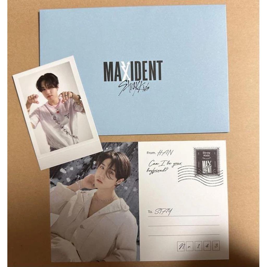 STRAY KIDS MAXIDENT OFFICIAL LOVE LETTER Photo Card SET