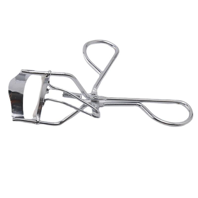 Wide-Angle Eyelash Curler & Tweezers - for Curling False Eyelashes and Natural Brows