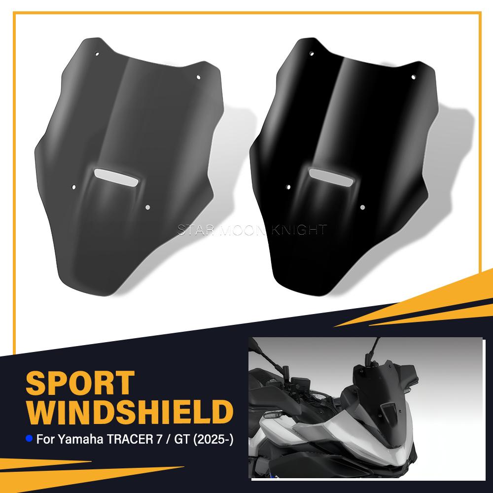 For YAMAHA TRACER 7 /GT 7gt 2025+ Motorcycle Accessories Windshield Sport Windscreens Wind Deflector Front Fairing