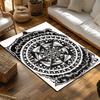 Boho Mandala Area Rug Non Slip Washable Floor Mat Living Room Decor Home Carpet Geometric Pattern Modern Abstract Design Indoor