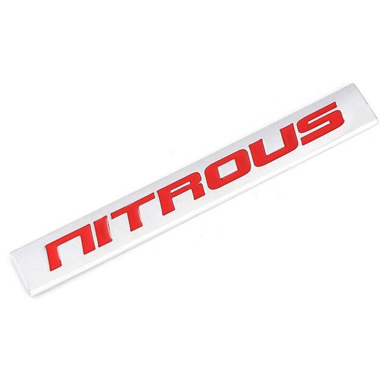 Car Sticker Rotary Super Duty Off Road Boosted Heavy Duty Nitrous Emblem Badge Rear Trunk 3D Car Decals
