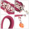 Vintage Retro Reflecterende Hondenhalsband Metalen Gesp Ademend Verstelbaar Buiten Wandelen voor Middelgrote Grote Honden
