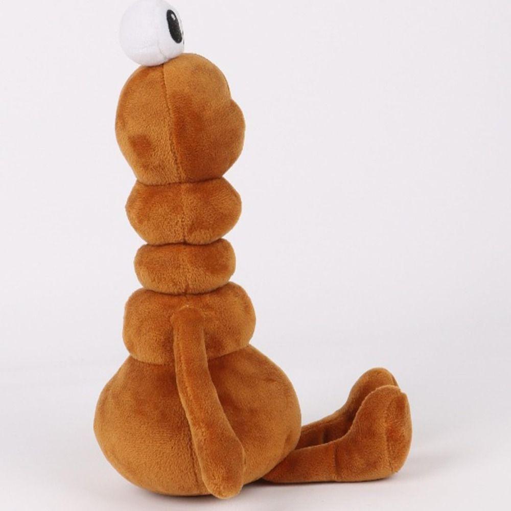 Lightweight Stitching Meme Worm Doll Skin-Friendly Marcus Plush Toy Robert Worm Plush Fans Gift