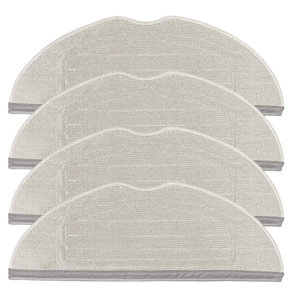 Easy Installation Mop Cloth Kit Wiper Blade Efficient Mopping 4 PACK
