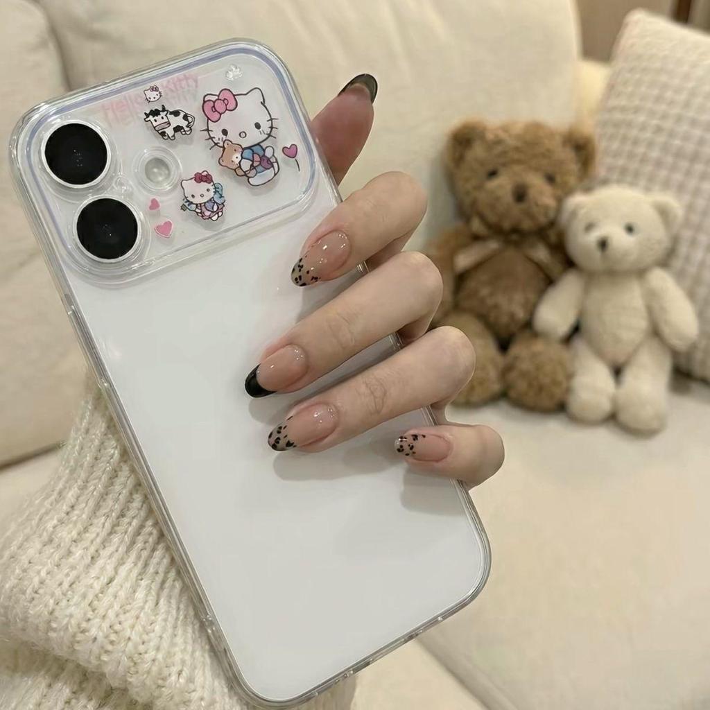Hello Kitty Window Instant Transform Drop-Proof Soft Case for Apple 17 Pro, 16, 15, 14P, 12