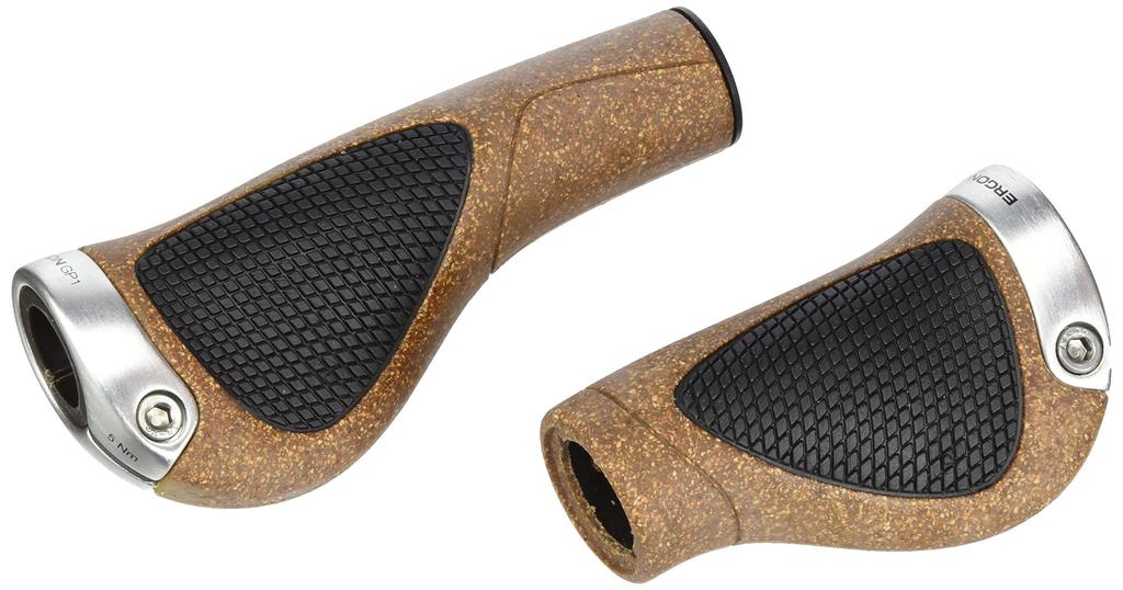 Ergon GP1 BioCork Long/Short Grips, Large (HBG21201)
