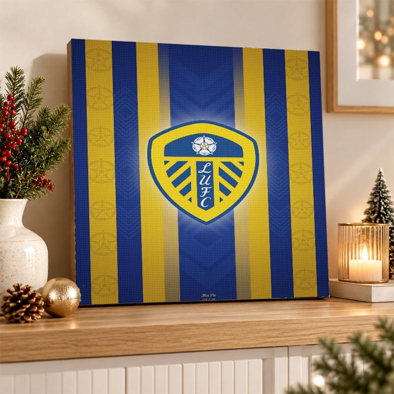 Leeds United Diamond Painting Kit 5D Full Drill DIY Diamond Mosaic Wall Art Home Decor