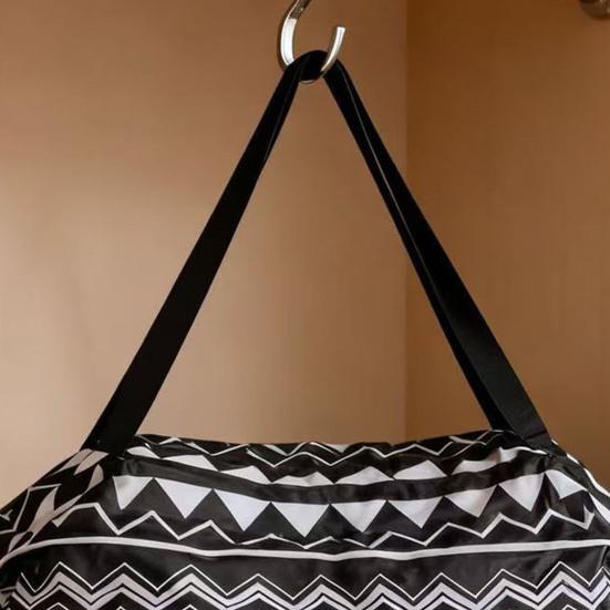 Katlanabilir Yeniden Kullanılabilir Bakkal Çantası Çiçekli Akordeon Katlanabilir Alışveriş Çantası Naylon Ağır Hizmet Alışveriş Bez Çantası Seyahat Piknik Kamp İçin Cebe Sığar