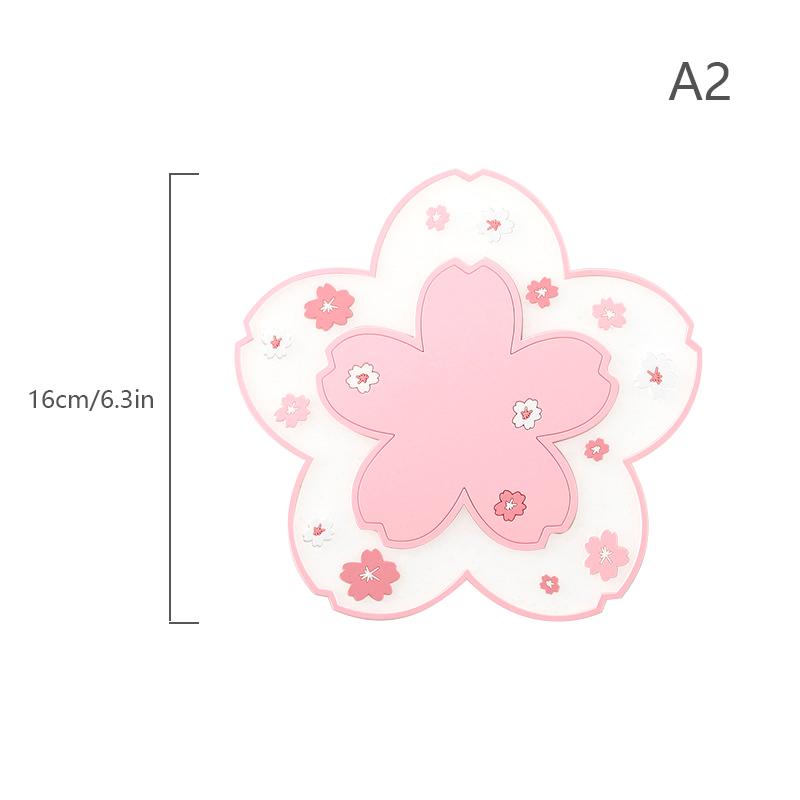 

Подставка под чашку с изображением цветущей вишни, коврик для подставки под чашку с изображением сакуры, изоляционные коврики для стола, подставки под кружку для чая и молока, 1 шт.