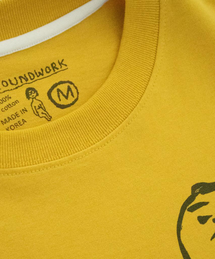 GROUNDWORK Tiny T-Shirt / Mustard